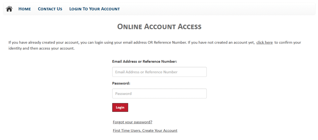 spire recovery solutions portal for login to the account